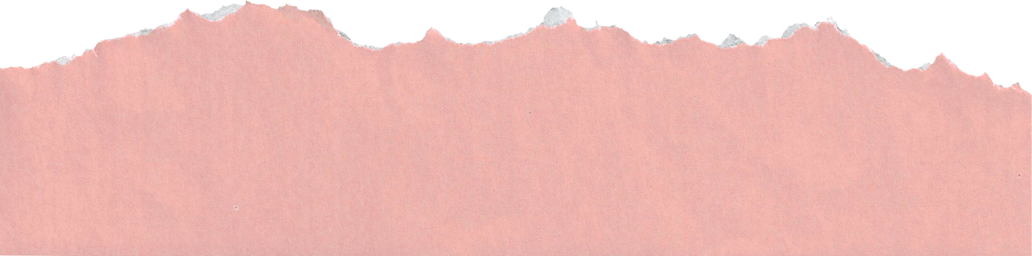 Peach Ripped Paper