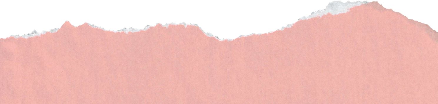 Peach Ripped Paper
